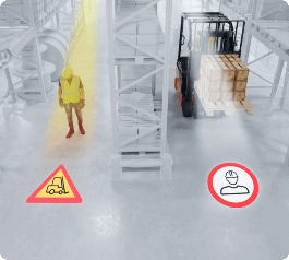 Soluzioni di Sicurezza Attiva DynamicSafety per la logistica industriale